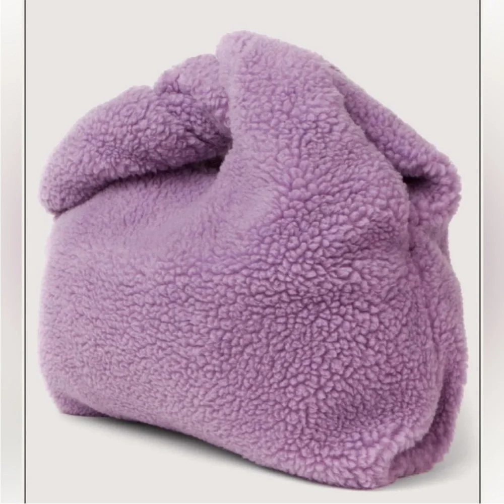 ALC PALOMA FAUX FUR BAG IN
DEEP LILAC Nwts - Picture 2 of 8